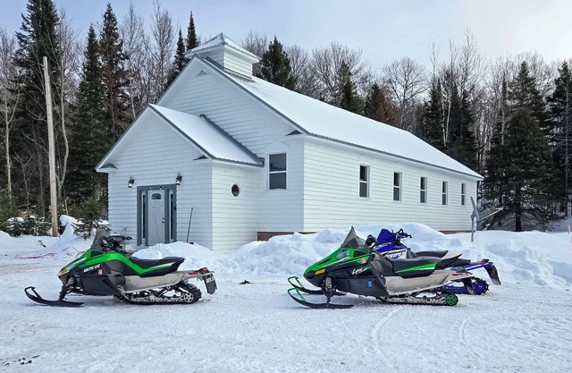 Unique Renovated Church Steps to Snowmobile Trails