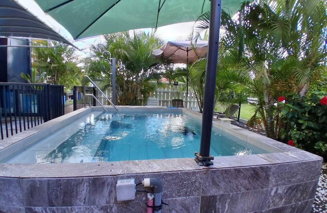 En toute intimité, piscine privée au sel, et chauffée
