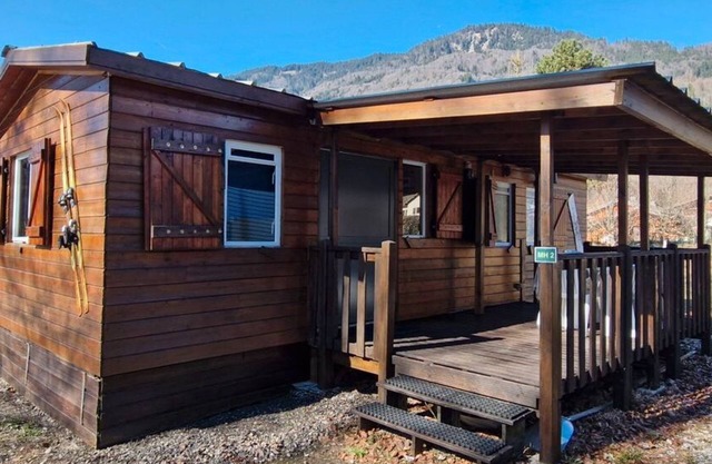 5-person mobile home near Samoens and Morillon