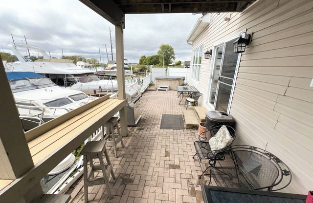 55ft Stationary House Boat with upper Sun Deck