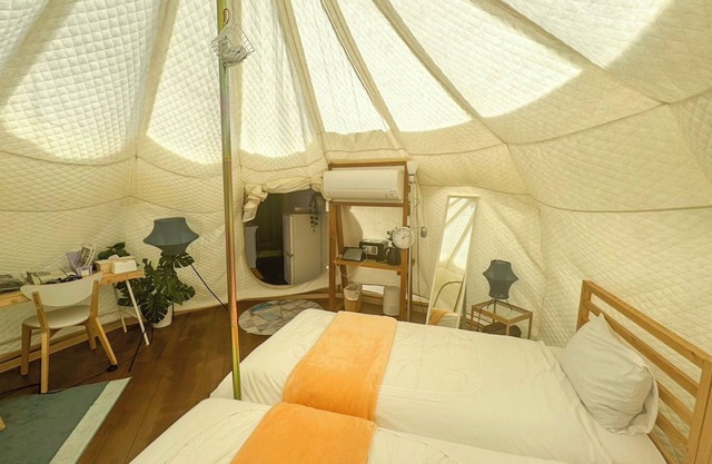 5m bell tent B overlooking Sagami Bay for 2 peopl / Ito Shizuoka