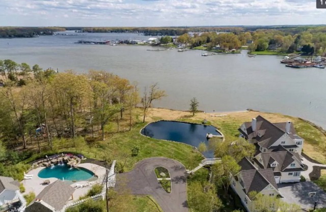 6 Acre Waterfront Estate with Pool