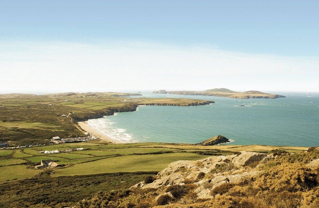 Coastal period farmhouse overlooking Whitesands Bay in Pembrokeshire, a true surfers paradise.