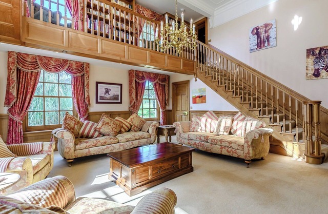 A large, detached house with large garden and a games room - ideal for families.