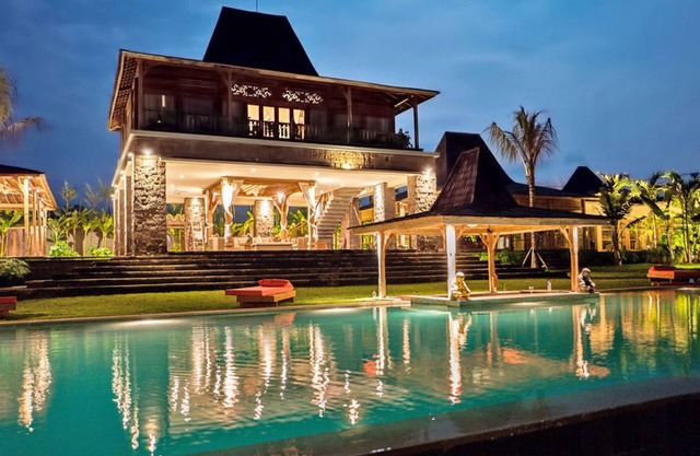 Villas de luxe de 6 chambres, piscine privée de 28 mètres de long