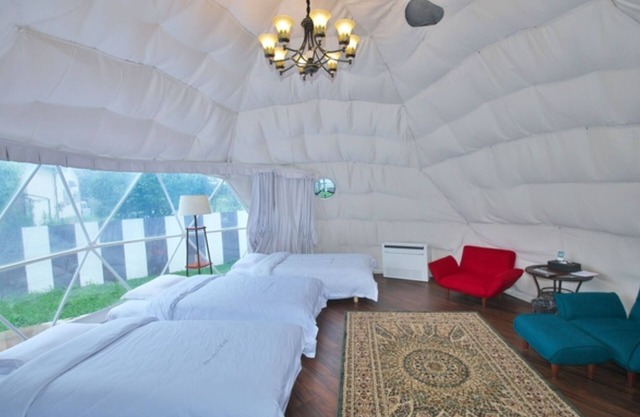 6m dome tent 30 square meters villa house with / Sambu-gun Chiba