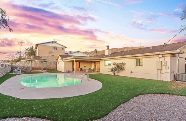 70’s themed Boogie Nights Home with heated pool