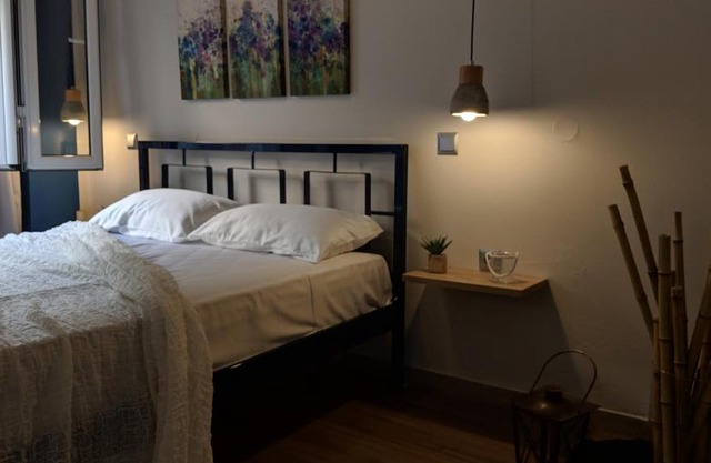 73sq Apt near Athens and Piraeus port with backyard