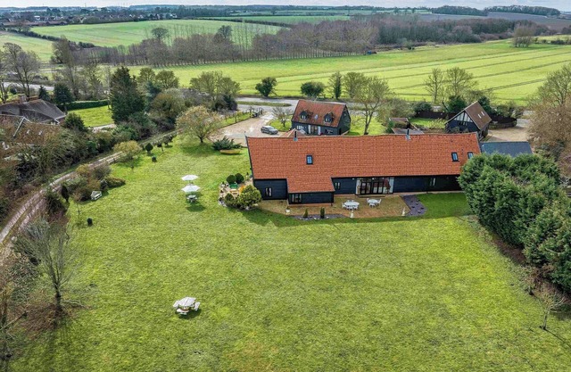Hébergement de 8 chambres à Badley, près de Needham Market