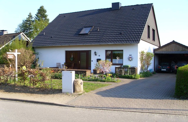 Appartement de 80 m² au premier étage de notre maison individuelle près de Plön dans le parc naturel de Holstein Suisse, Dorfla