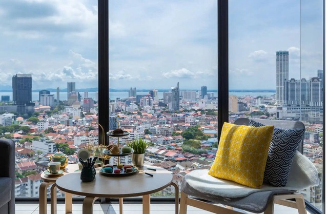 9 min drive to city, Hightfloor city view, rooftop pool, H&C Water Purifier