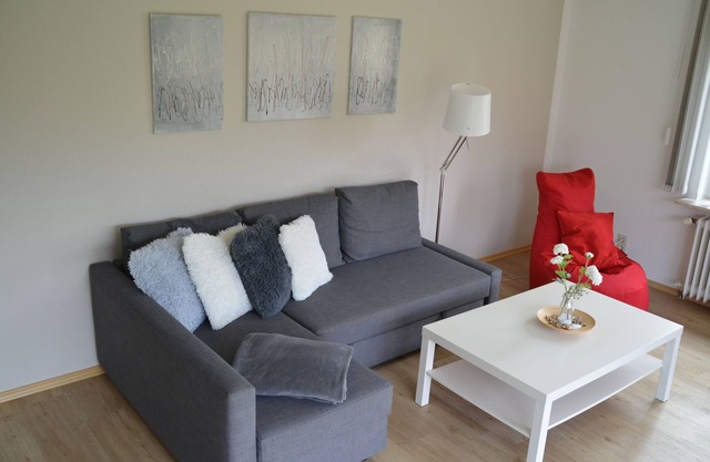 Nouveau en 2018! Appartement ensoleillé de 90 m² avec jardin