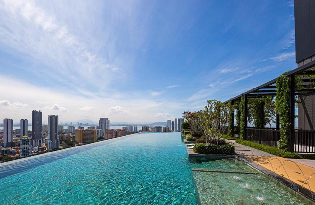 9min drive to City Highfloor Aprmt City Skyline View Water Purifier