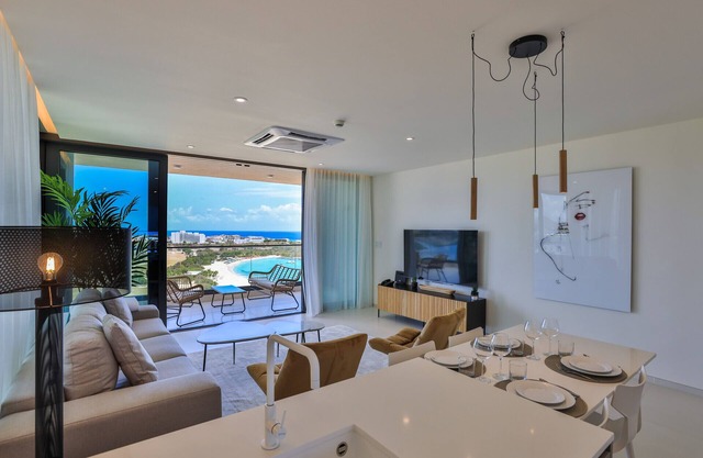 Magnifique appartement 1 chambre juste en face de la plage de Mullet Bay