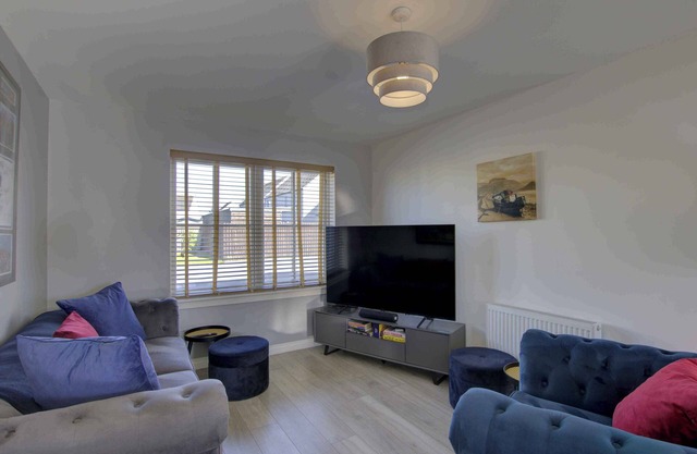 A 2-bedroom fully furnished house just outside the centre of Dornoch.