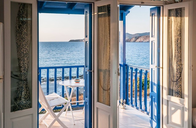 Un balcon pour profiter du coucher du soleil