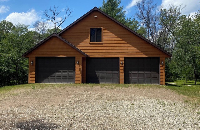 A beautiful lake house on recreational Crooked Lake near Crivitz, WI.