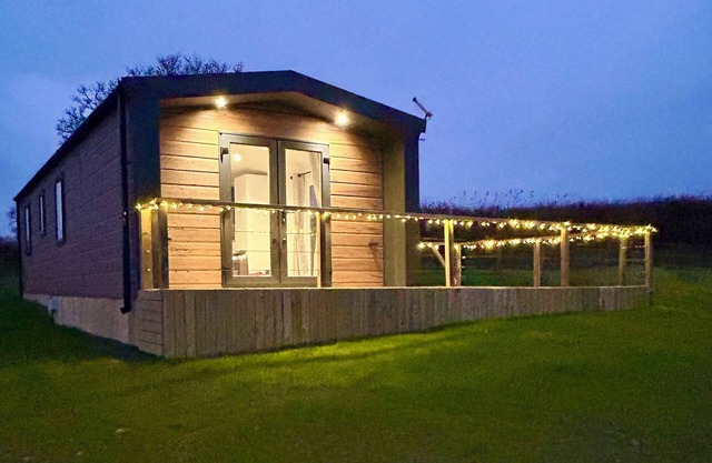 A brand new luxury lodge with breath taking views