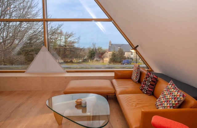 A contemporary Welsh cottage, set in an acre of farmland on the western side of the Preseli Hills