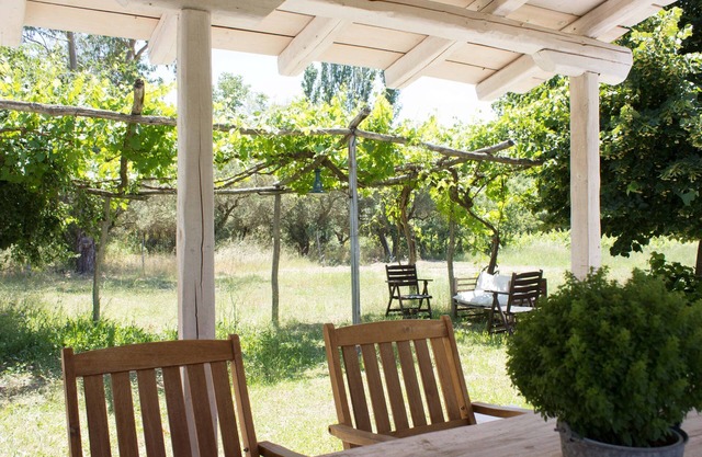 Un chalet caché dans les vignes et les oliviers