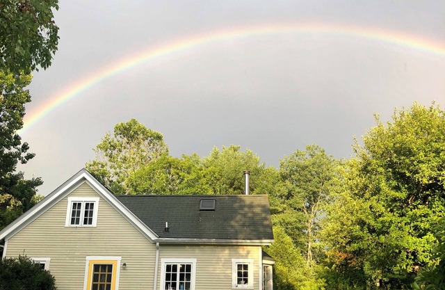 A Garden with a Cottage in Waldoboro