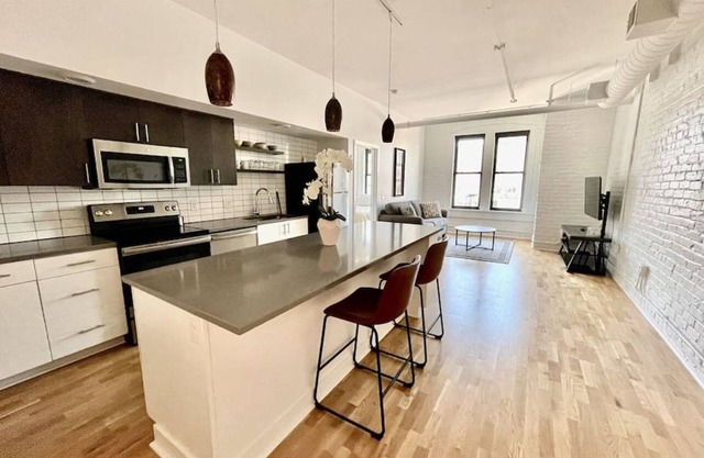 A historic 1,200 square foot loft in the heart of the Old Market