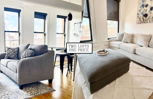 A historic pair of lofts in the heart of the Old Market