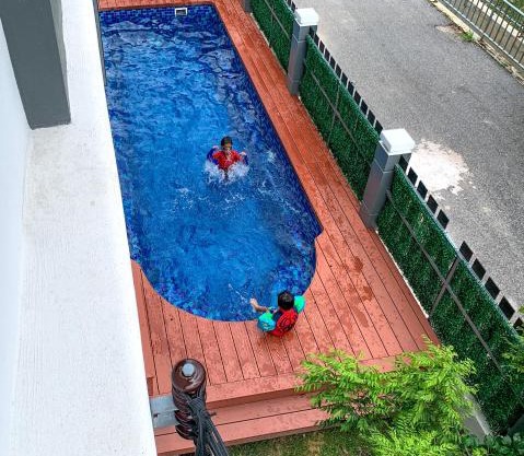 A home with private pool, KebunStorey