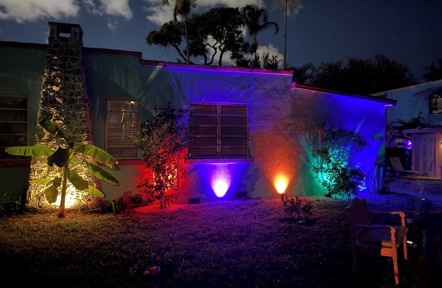 A Key West Flamingo Bungalow has arrived in Fort Lauderdale.