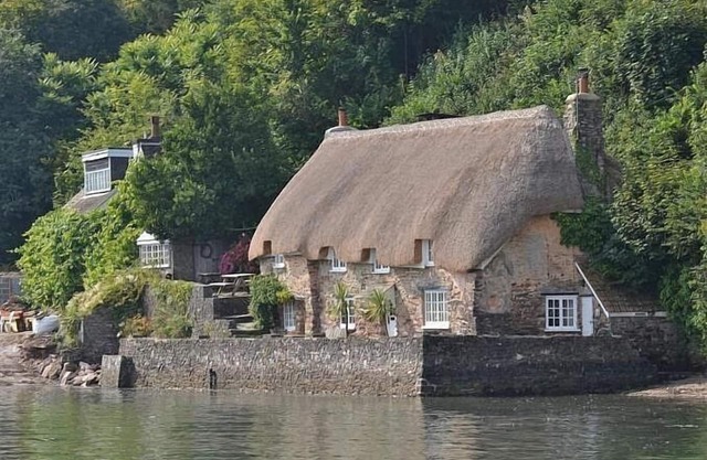 A Peaceful 4 Chambre Riverside biens situés à proximité Dartmouth Dans South Devon
