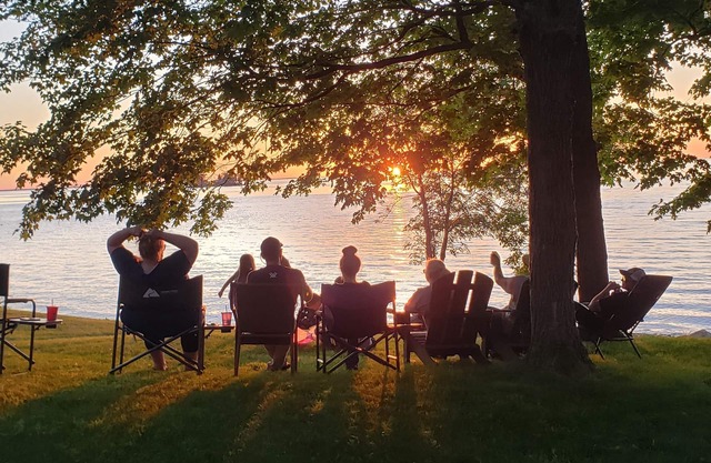 Beautiful lake views and an ample private space on the south end of Mille Lacs.