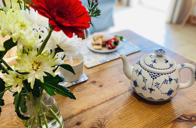 A perfect, peaceful countryside retreat with walks from the door.