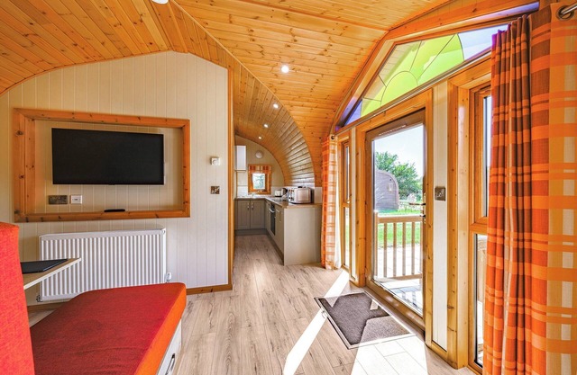 A quirky yet cosy cabin perfect for a family break.