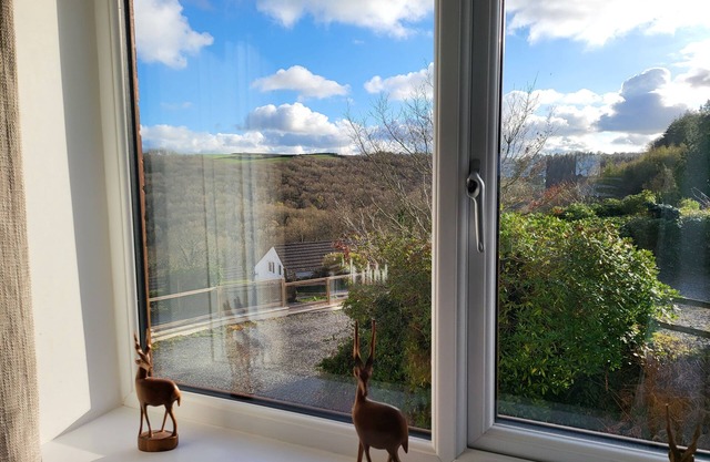A self catering cottage that sleeps 4 guests in 2 bedrooms
