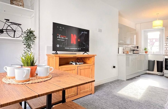 A spacious two-bedroom apartment located on the high street of Penrith.
