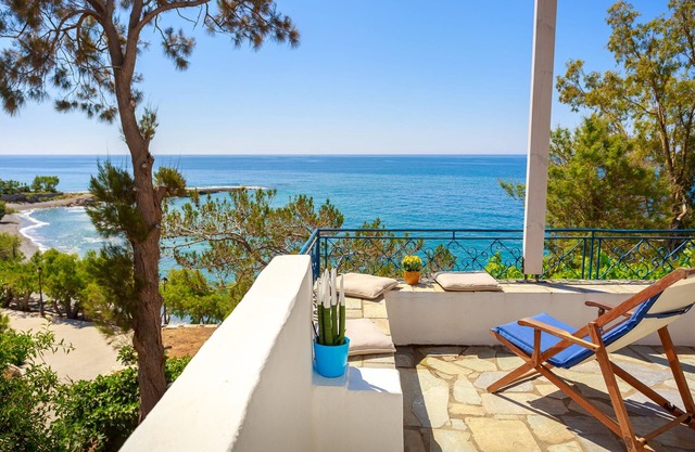 Une magnifique maison au bord de la mer