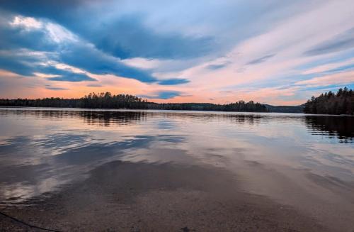 Acadia Sunset Fishing Cabin #2 family beach fire pit