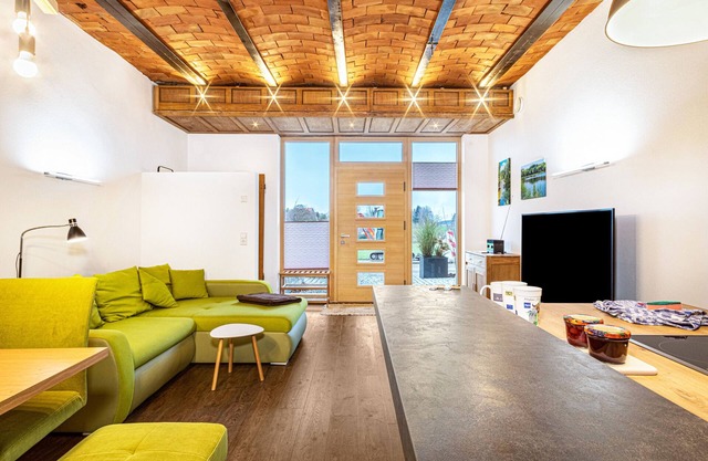 Appartement de vacances accessible "Käserei" avec terrasse privée et Wi-Fi.