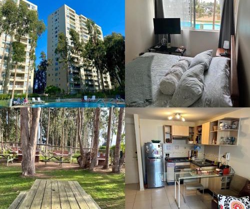Acogedor Dpto Algarrobo Norte Home Office Wifi Piscinas Hidromasaje