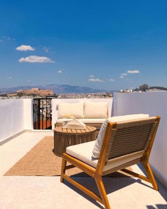 Acropolis & Sea View Villa with Whirlpool & BBQ