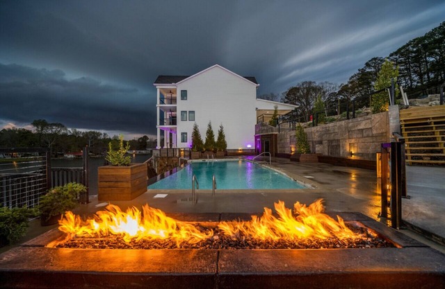 Adjacent Townhomes | Shared Patio | Infinity Pool