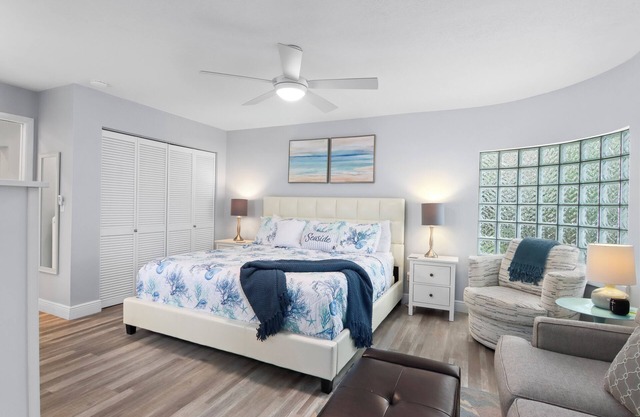 Adorable 1 chambre, 1 maison d'hôtes de bain <1 bloc de la plage du Lido