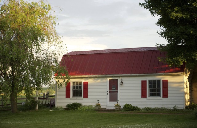 Adorable chalet entouré de fermes amish. Sur le terrain d'un B & b historique.
