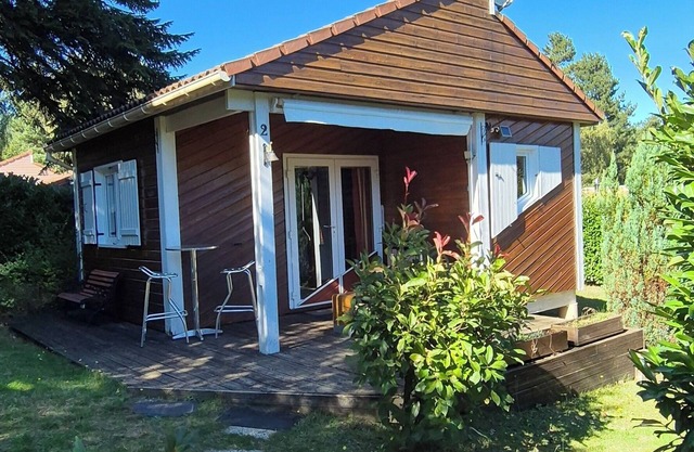 Chalet climatisé avec jardin clos 4 personnes