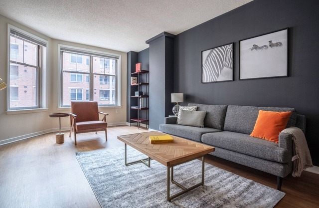 Airy Foggy Bottom 1BR w/ Gym, Pool, DM, near World Bank, by Blueground