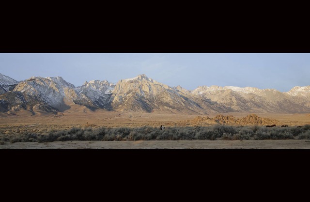 Retraite du mont Whitney en Alabama Hills