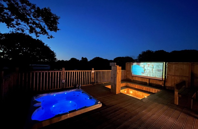Prestige-Tente-Bain à remous-Vue sur Jardin