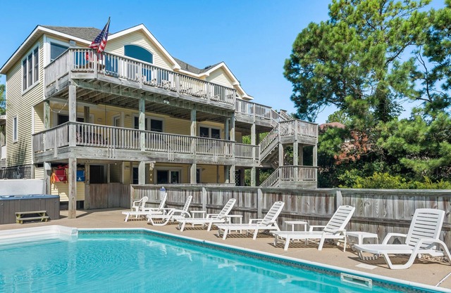 All Will Be Whale: Oceanside | Private Heated Pool | Hot Tub | Rec Room