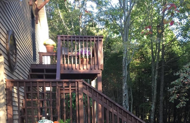 Aloft près de la forêt nationale de Hoosier