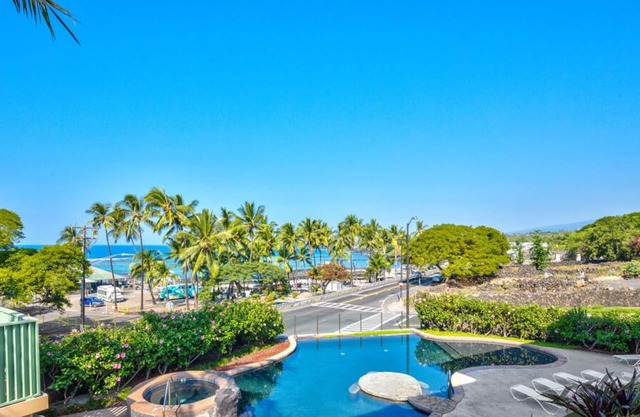 Aloha Homes, Villas sur la plage à Kahaluu, Villa 1-201, Vue sur la plage, AC